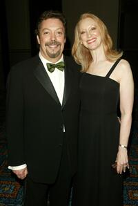Tim Curry and Guest at the 59th Annual Tony Awards.