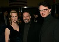 Tim Curry, Laura Linney and Fox Searchlight President Peter Rice at the Premiere of "Kinsey".