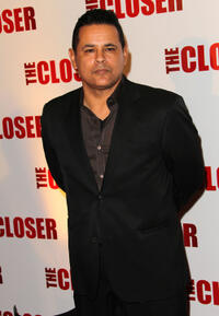 Raymond Cruz at the Celebration of 100th Episode of "The Closer" in California.
