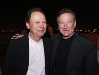 Billy Crystal and Robin Williams at the premiere of Warner Bros. Pictures "License to Wed" - Afterparty.