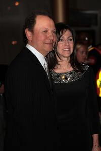 Billy Crystal and Janice Crystal arrive at the Tenth Annual Mark Twain Prize Awards.