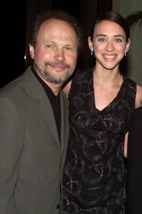 Billy Crystal and Lindsay Crystal at the Los Angeles screening of "61."
