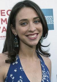Lindsay Crystal at the premiere of "My Uncle Berns" during the Tribeca Film Festival.