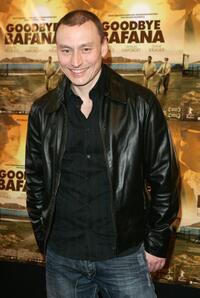 Werner Daehn at the German premiere of "Goodbye Bafana."