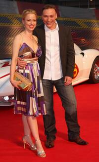 Sonja Kerskes and Werner Daehn at the European premiere of "Speed Racer."