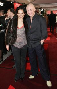 Yangzom Brauen and Werner Daehn at the German premiere of "The Aviator."