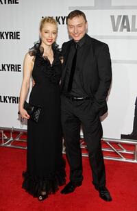 Sonja Kerskes and Werner Daehn at the premiere of "Valkyrie."
