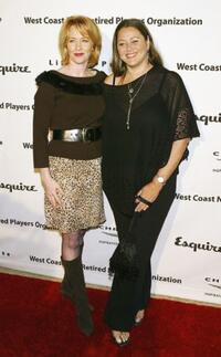 Ann Cusack and Camryn Manheim at the Penny Marshall's birthday party to benefit Life on Purpose Foundation.