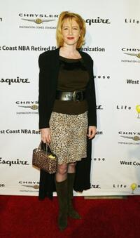 Ann Cusack at the Penny Marshall's birthday party to benefit Life on Purpose Foundation.