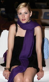 Elisha Cuthbert at the 2007/8 Chanel Cruise Show. 