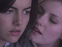 Camilla Belle and Elisha Cuthbert in "The Quiet."