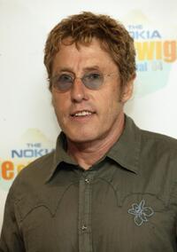Roger Daltrey at the backstage during the Nokia Isle of Wight Festival 2004.
