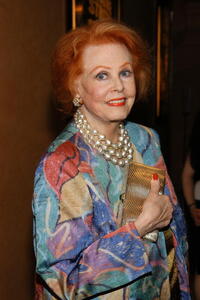 Arlene Dahl at the New York swcreening of "Elaine Stritch At Liberty".