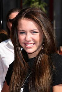 Miley Cyrus at the Hollywood premiere of "Harry Potter and the Order of the Phoenix."