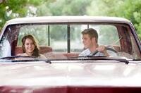 Miley Cyrus and Liam Hemsworth in "The Last Song."