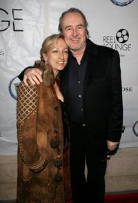 Wes Craven and Iya Labunka at the REEL Lounge Presents the Benderspink Oscar Party.