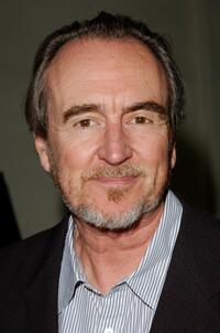 Wes Craven at the premiere of "The Grey Zone".