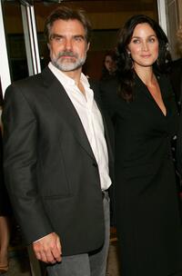 Henry Czerny and Carrie-Anne Moss at the Toronto International Film Festival premiere screening of "Fido."