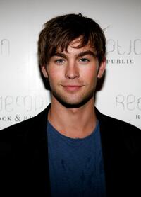 Chace Crawford at the Rock and Republic Spring 2009 fashion show during the Mercedes-Benz Fashion Week.