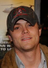 Clayne Crawford at the premiere of "Collateral Damage."