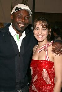 Jimmy Jean-Louis and Audrey Dana at the 12th Annual City of Lights, City of Angels French Film Festival.