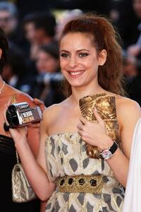 Audrey Dana at the premiere of "Looking For Eric" during the 62nd International Cannes Film Festival.