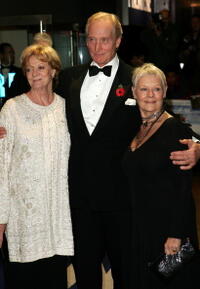 Dame Maggie Smith, Charles Dance and Dame Judi Dench at the CTBF Royal Film Performance 2004 - "Ladies In Lavender."