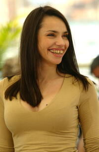 Beatrice Dalle at the 57th International Cannes Film Festival.