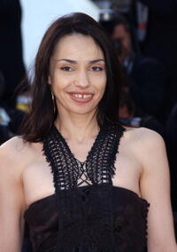 Beatrice Dalle at the 56th International Cannes Film Festival screening of "Le Temps du loup".