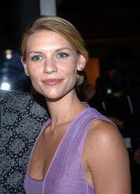 Claire Danes at Olympus Fashion Week in N.Y.