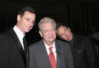 Rodney Dangerfield, Bob Saget and Tim Allen at the 13th Annual "Cool Comedy-Hot Cuisine".