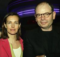 Carole Bouquet and Jean-Pierre Darroussin at the screening of "Red Lights" during the 2004 Tribeca Film Festival.