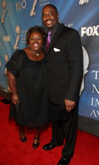Cassi Davis and Guest at the 40th NAACP Image Awards.