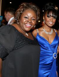 Cassi Davis and Keshia Knight Pulliam at the 40th NAACP Image Awards.