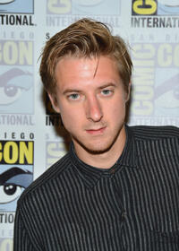 Arthur Darvill at the press line of "Doctor Who" during the Comic-Con International 2012.