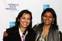 Mehreen Jabbar and Nandita Das at the premiere of "Ramchand Pakistani" during the 2008 Tribeca Film Festival.