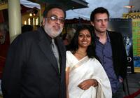 Jag Mundhra, Nandita Das and Nicholas Irons at the Indian Film Festival LA premiere of "Provoked."