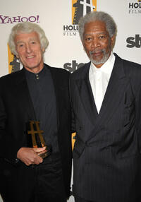 Roger Deakins and Morgan Freeman at the 13th Annual Hollywood Awards Gala Ceremony.