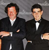 Joaquim de Almeida and Jerome Lambert at the Jaeger Gala Dinner Fondazione Cini during the 65th Venice Film Festival.