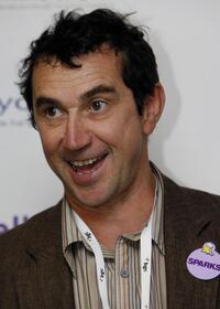 Phil Daniels at a photo session at the offices of BGC partners in Canary Wharf.