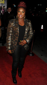 Ester Dean at the Los Angeles premiere of "Pitch Perfect."