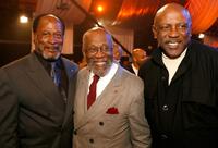 John Amos, Captin Bill Pinkney and Louis Gossett Jr. at the 5th Annual TV Land Awards - backstage.