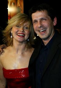 Essie Davis and Peter Webber at the premiere of "Girl With A Pearl Earring."