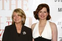 Geena Davis and Martha Stewart at the White House Projects 2006 EPIC Awards.