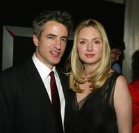 Hope Davis and Dermot Mulroney at the Beverly Hills premiere of "About Schmidt."