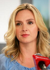 Hope Davis at a Toronto press conference for the film "Proof."