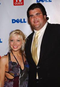 Courtney Peldon and Jason Davis at the TV Guide's Second Annual Emmy after party.