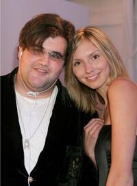 Jason Davis and Mariana Weber at the Mercedes-Benz Fashion Week.