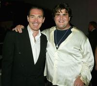 Alex Yemenidjian and Jason Davis at the after party of "Soul Plane."