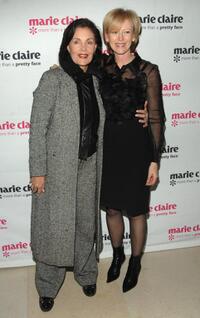 Linda Dano and Marie Claire at the screening of "Blood Diamond."